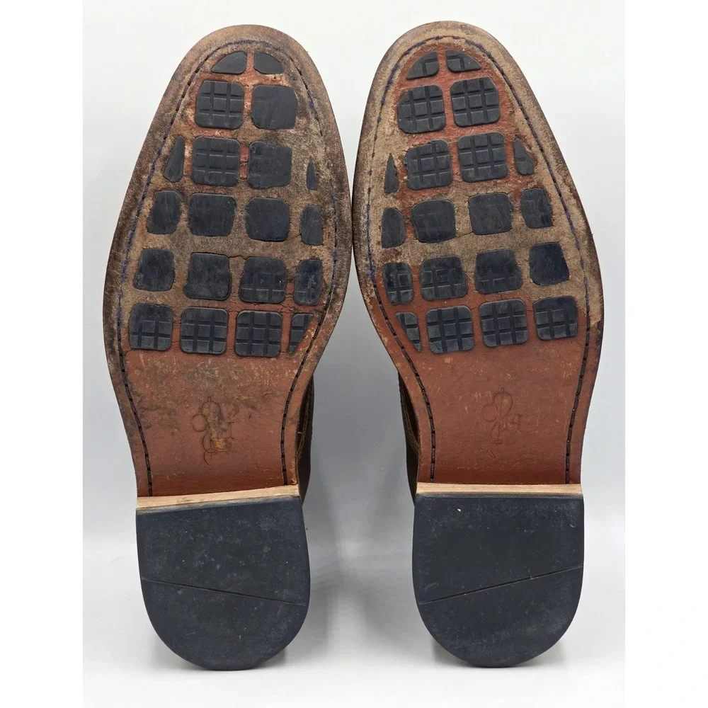 Cole Haan Colton Chukka Boots C11771 Brown Leather Mens Size 9.5‎ M Casual